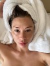 Gabby Windey causes undop while fresh out of the shower in a steam picture